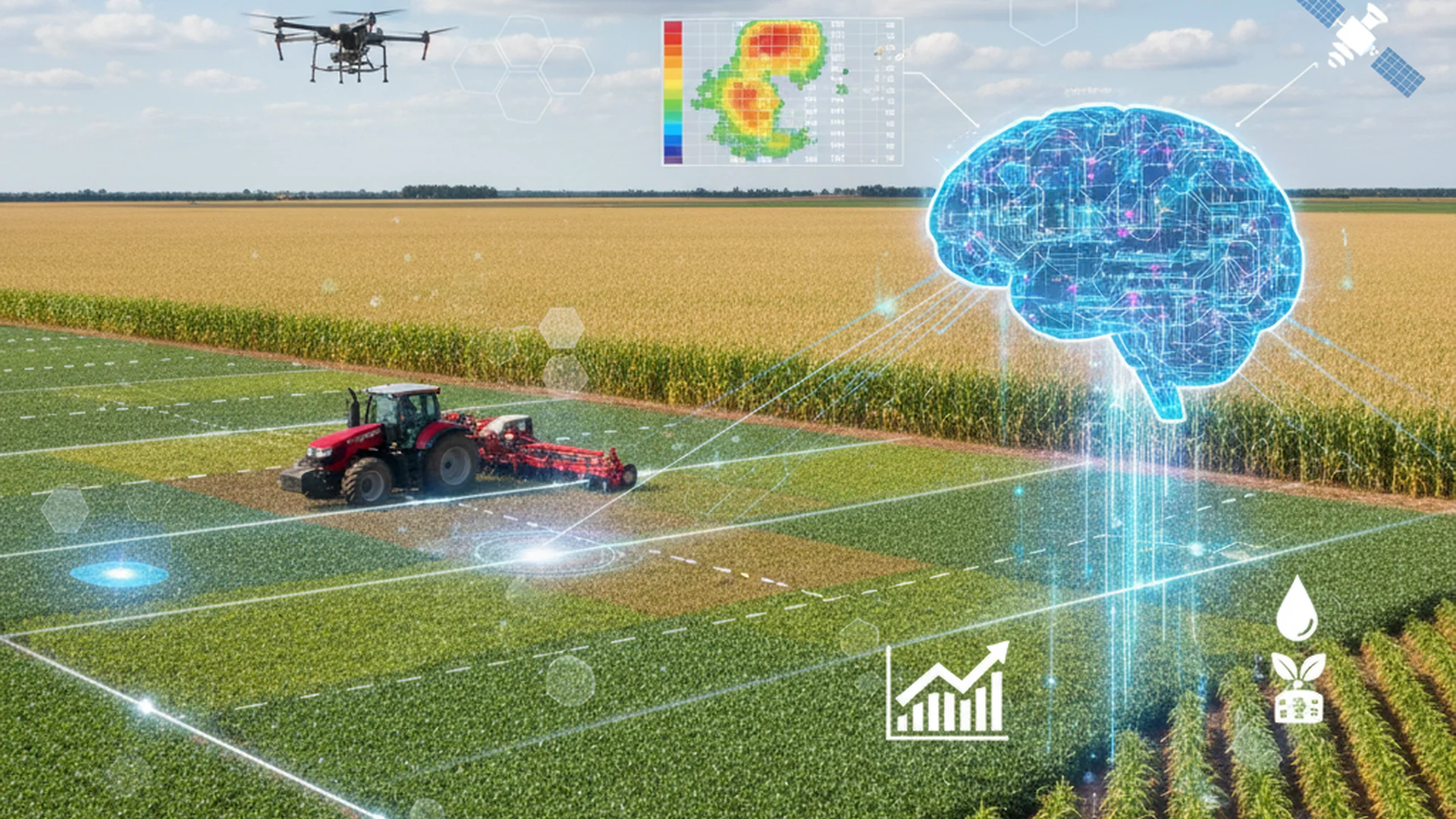 Tecnologia no Campo: Como a Inteligência Artificial está aumentando a produtividade na colheita de soja